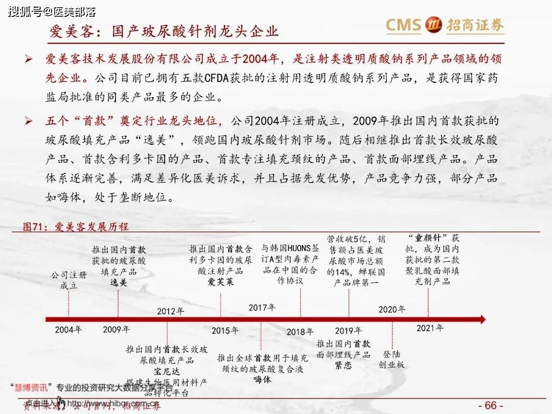 医美报告：《玻尿酸行业分析红宝书》