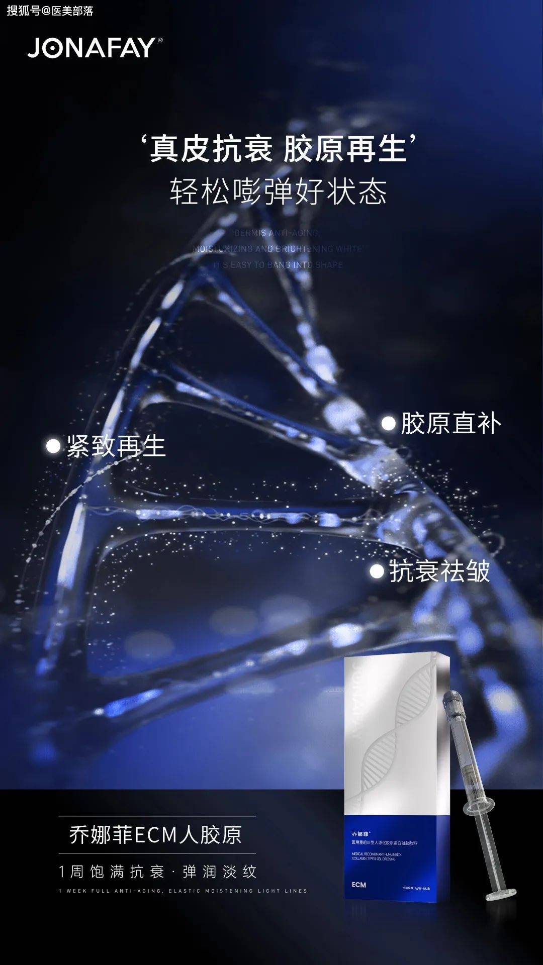 抗衰美学 | 「乔娜菲ECM人胶原」重建肌肤「支撑框架」！